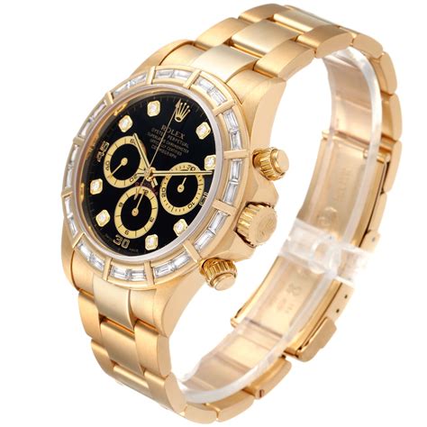 rolex daytona mit datumsanzeige|Rolex gold bezel.